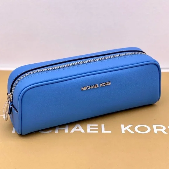 Michael Kors Pencil Cosmetic Case MK Giftables MD Makeup - Picture 4 of 9